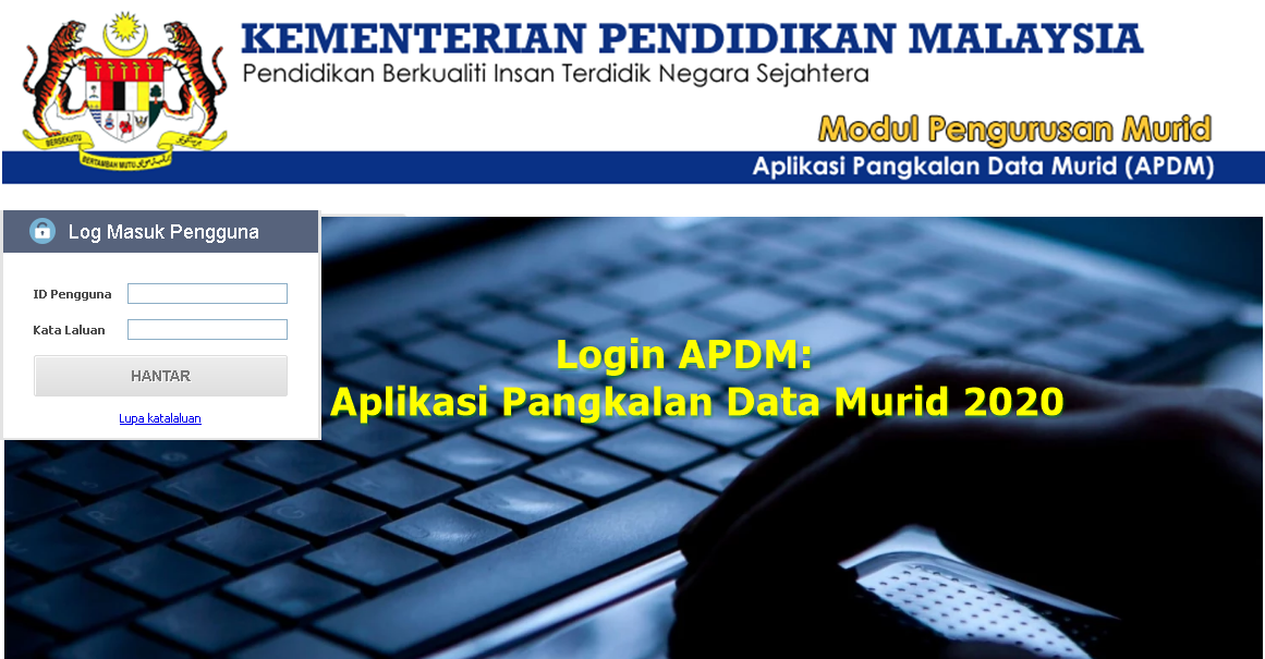 Login apdm online apdm kpm