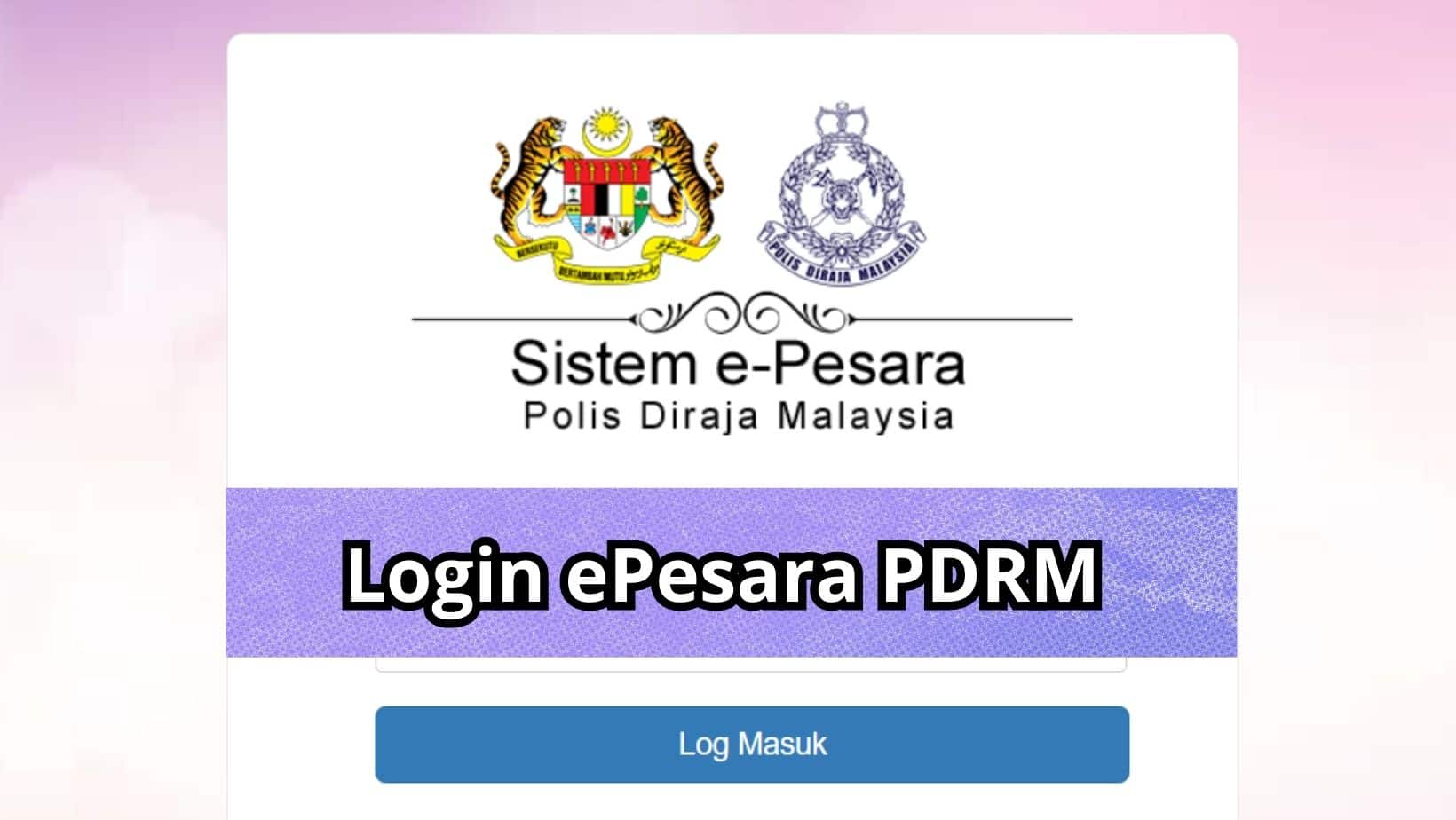 Login ePesara PDRM