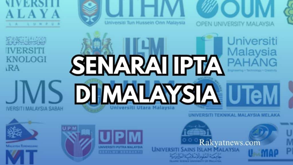 Senarai IPTA Di Malaysia